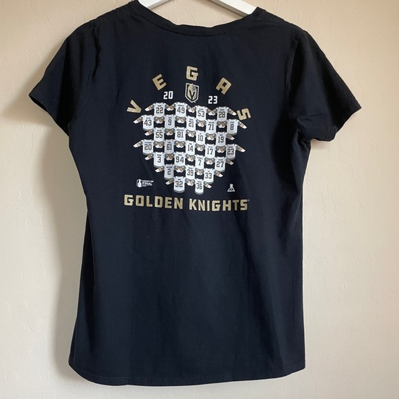 Vegas Golden Knights Stanley Cup Finals 2023 Women’s Large Shirt Short Sleeve - Picture 1 of 4
